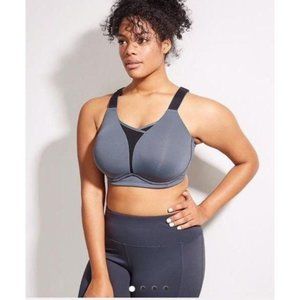 Lane Bryant Livi Active Medium Impact Cooling No Wire Sports Bra 46DD